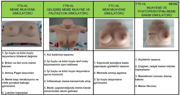 Meme Muayene maketleri